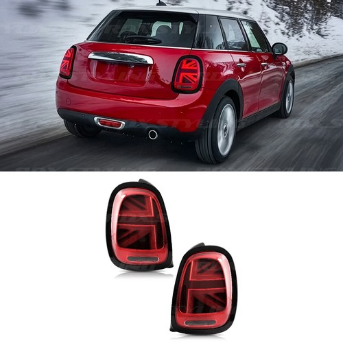 Led union jack black red - jack, tail