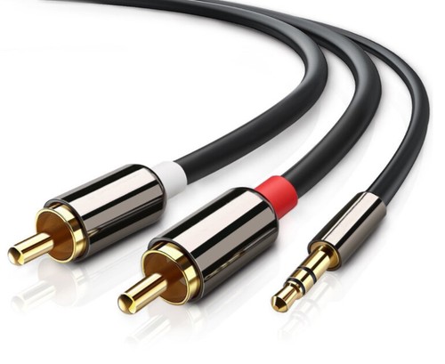 Twin red white - white, rca
